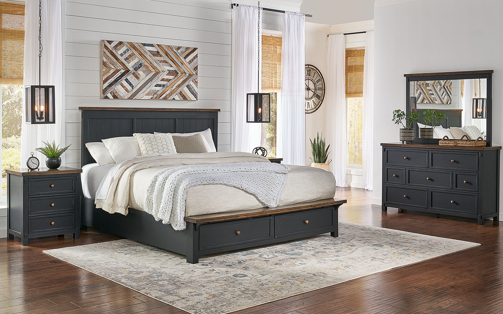 CAL KING STORAGE BED AAmerica Wood Furniture